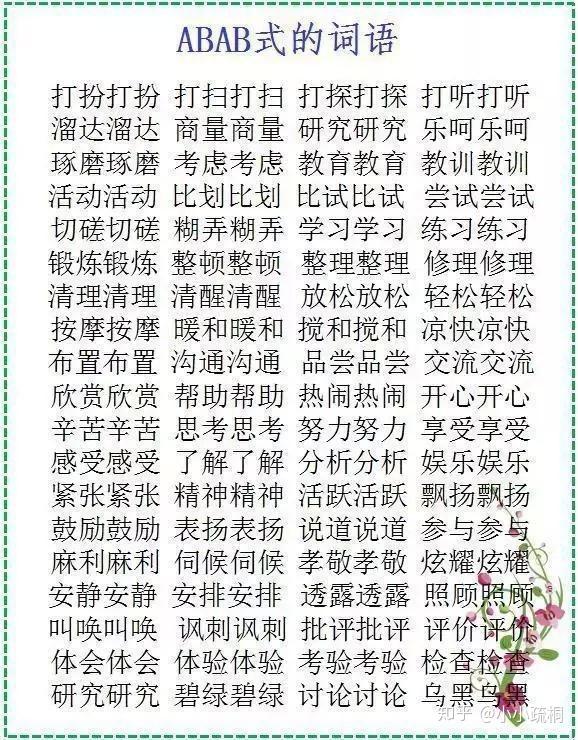 探寻四字词魅力，aabc模式的无尽奥秘