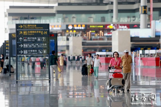 天津机场，全球航空枢纽，连接世界的空中桥梁