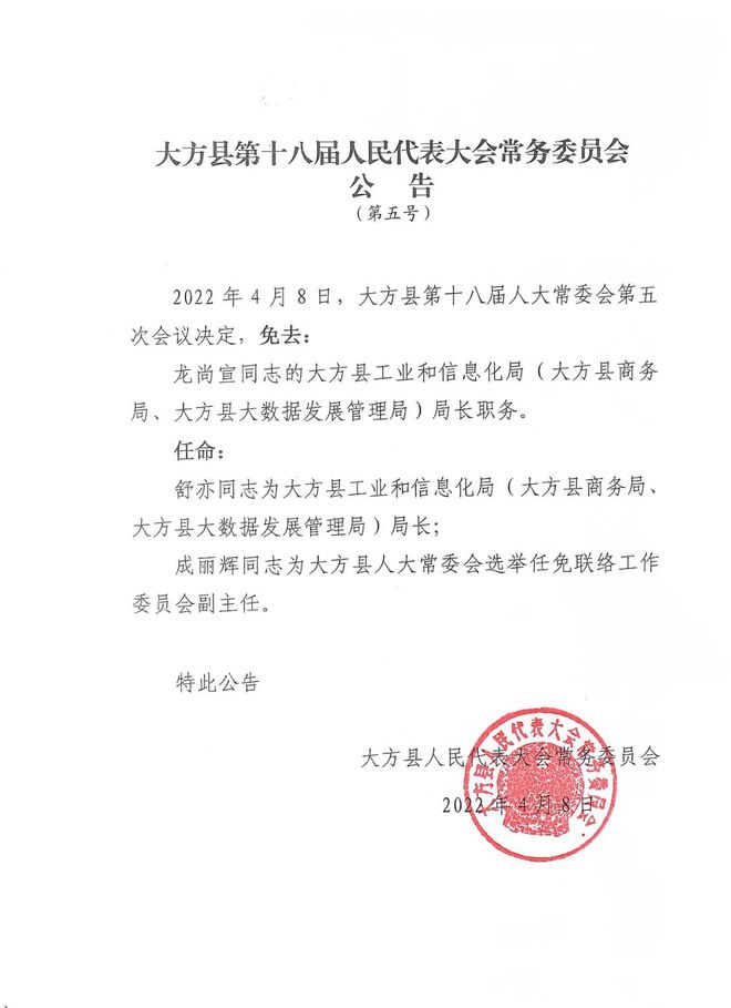 大方县体育馆人事任命新动态，深远影响的全面展现