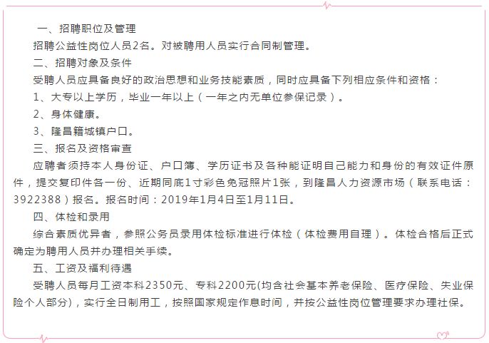 台儿庄区发展和改革局最新招聘信息全面解析